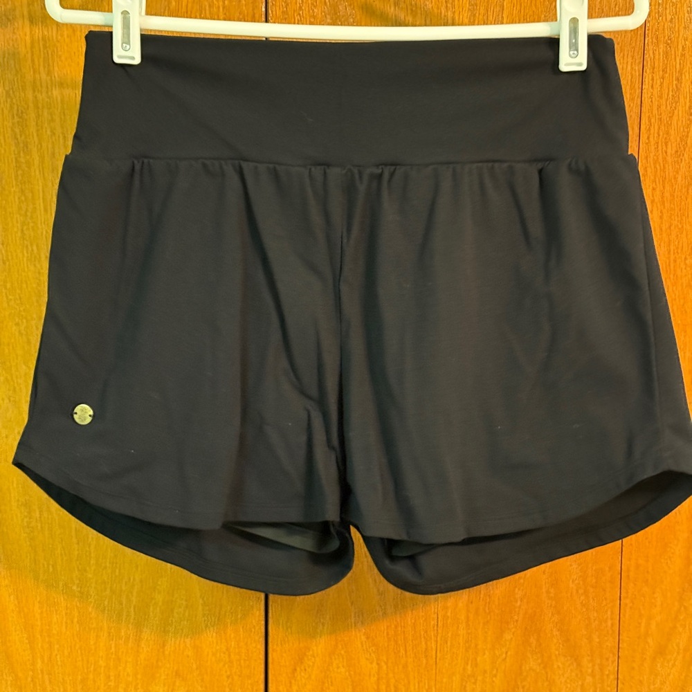 Women's Black Athletic Shorts